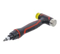 Maillet 3-en-1 avec Tête Interchangeable et Poignée Rotative à Cliquet - Polyvalent et Pratique - D-Work