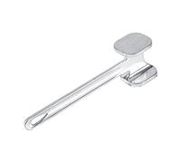 Maillet à viande en aluminium de cuisine, attendrisseur, steak, bœuf, poulet, marteau, alliage d'aluminium de qualité alimentaire de qualité supérieure, outil d'attendrissement à