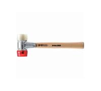 Halder Maillet BASEPLEX 3968.030 – Nylon/acétate, boîtier zinc moulé, manche bois, D30 mm