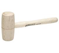 Maillet bois 300g - tête Ø60mm - avec manche frêne galbé