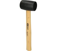 Maillet caoutchouc 300g - tête Ø 52 mm - avec manche frêne galbé - KS Tools 140.5221