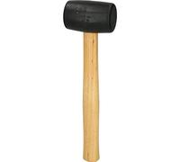 Maillet caoutchouc 300g - tête Diam. 52 mm - avec manche frêne galbé KS TOOLS - 140.5221