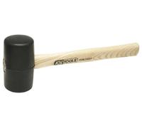 Maillet caoutchouc 500g - tête Ø60mm - avec manche frêne galbé