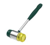 maillet caoutchouc Marteau en caoutchouc à double face for décoration de sol de maison, outil à main, bijoux, artisanat, bricolage(30mm Hammer)