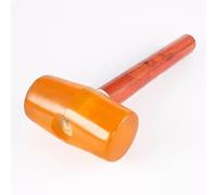 maillet caoutchouc Marteau en caoutchouc multifonctionnel for le travail du bois, marteau d'installation de carreaux de sol, outil manuel en fibre de verre(71mm)