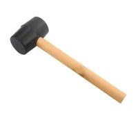 maillet caoutchouc Marteau multifonctionnel for pose de carreaux de céramique en caoutchouc for revêtement de sol avec manche en bois massif en fibre de verre