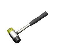 maillet caoutchouc Mini marteau à tête en nylon 25 mm, 30 mm, 35 mm, 40 mm, outil à main, manche antidérapant, caoutchouc en nylon, utilisé comme bois, plastique, bijoux, artisanat(40mm)