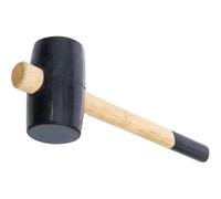 Maillet Caoutchouc Tête 64 mm - 660 g, 115 x 70 x 339 mm - Résistant et Pratique pour Bricolage - D-Work