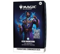 Maillet Commander Magic : The Gathering - Fondations : Règne des Dragons | Mass de 100 Cartes et Accessoires