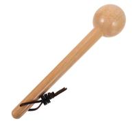 Maillet de Baseball Khaki en Bois à Pointe Arrondie pour Moufles | Surface Lisse, Manche Antidérapant, Prise Facile, Forme du Moufles, Usage en Match