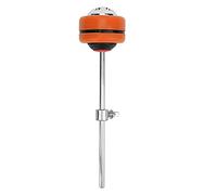 Maillet de Batterie Haut de Gamme, Marteau Percussion Métal et Silicone, 50mm x 200mm - Design Professionnel, Durable et Léger, Accessoire pour Batterie (Orange)