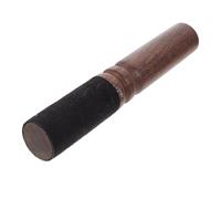 Maillet de Bol Chantant en Bois Foncé, Bâton de Percussion Léger | Surface Lisse, Bords Arrondis, Portable, pour Collection Personnelle et Bureau, Accessoire de Contemplation