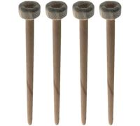 Maillet de Gong et Tambour en Bois, Léger, Prise Confortable | Surface Lisse, Usage Simple, Robuste, Accessoire Musique pour Gong et Tambour, Adapté à Plupart