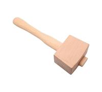 Maillet de marteau à glace, maillet en bois,Maillet de travail du bois massif en hêtre | Marteau en bois Portable, maillet de sculpture sur bois pour installer des objets, ciseaux de frappe