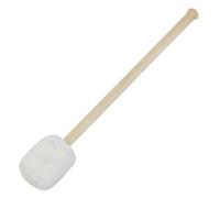 Maillet de Tambour en Bois et Feutre Blanc, 1 Pièce