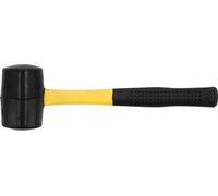 Maillet en caoutchouc 50 mm, manche en fibre de verre
