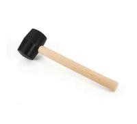 Maillet En Caoutchouc Bien Équilibré | Robuste, sans marque, Maillet avec Manche En Bois, pour Bricolage, Bricoleurs