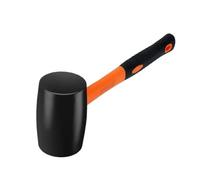 Maillet en caoutchouc noir, marteau