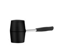 Maillet en caoutchouc noir, marteau for carrelage et marbre 300g-1000g(300g)