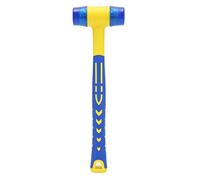 Maillet en caoutchouc pour le travail du bois et les revêtements de sol |Tête de marteau amovible avec poignée absorbant les chocs |Prise sécurisée et robuste pour