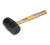 Stanley – Maillet en caoutchouc STHT1-57100 – 60 mm, manche long en bois hickory, 660 g