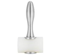 Maillet en Cuir, Marteau de Sculpture sur Cuir, Marteau en Cuir, Outils de Travail du Cuir, Artisanat, Sculpture en Nylon, Gravure, Outils de (Manche Aluminium Double Embout