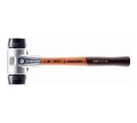 Halder Maillet anti-rebond SIMPLEX - embout caoutchouc toilé (noir) 40A mm