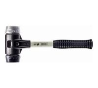 Halder Maillet SIMPLEX 3729.040 - Caoutchouc chargé/métal doux, manche en fibre de verre D 40 mm