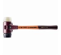 HALDER 3028.040 - Maza de goma + nylon Simplex Ø 40 mm