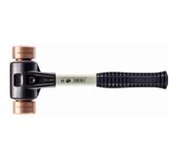Maillet HALDER SIMPLEX Cuivre avec boîtier en fonte malléable renforcée et manche en fibre de verre - D=30 mm - 3704.030 G