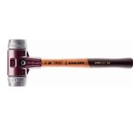 Maillet HALDER SIMPLEX Métal doux avec boîtier en fonte malléable et manche en bois - D=30 mm - 3009.030 G