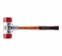 Maillet HALDER SIMPLEX Plastique avec boîtier en aluminium et manche en bois - D=30 mm - 3106.030