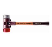 Maillet HALDER SIMPLEX Plastique / métal doux avec boîtier en fonte malléable et manche en bois - D=50 mm - 3069.050