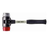 Maillet HALDER SIMPLEX Plastique / métal doux avec boîtier en fonte malléable renforcée et manche en fibre de verre - D=40 mm - 3769.040 G