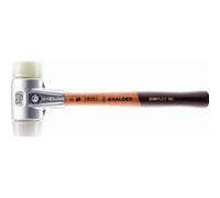 Maillet HALDER SIMPLEX Superplastique / plastique avec boîtier en aluminium et manche en bois - D=30 mm - 3178.030