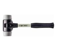 Maillet HALDER SIMPLEX TPE moyen avec boîtier en fonte malléable renforcée et manche en fibre de verre - D=30 mm - 3703.030 G