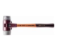Maillet HALDER SIMPLEX TPE moyen / métal doux avec boîtier en fonte malléable et manche en bois - D=30 mm - 3039.030