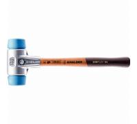 Maillet HALDER SIMPLEX TPE souple avec boîtier en aluminium et manche en bois - D=30 mm - 3101.030