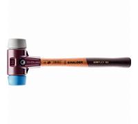 Halder Maillet SIMPLEX 3013.080 – Tête TPE souple D80 mm, manche bois 490 mm, 2760 g