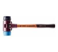Halder Schonhammer diamètre 50mm 1095g Simplex avec insert de frappe caoutchouc / TPE - 3012050