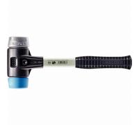 Halder Maillet SIMPLEX TPE souple 40 mm – Boîtier fonte malléable renforcé, manche fibre de verre