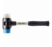 Halder Maillet Simplex tête TPE souple 30 mm – Boîtier fonte malléable – Manche fibre de verre