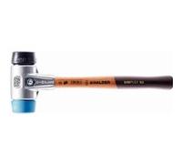 Maillet HALDER SIMPLEX TPE souple / TPE souple avec boîtier en aluminium et manche en bois - D=40 mm - 3112.040