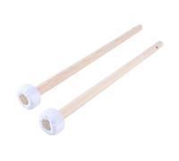 Maillet marteau bâtons maillet tige manche en bois marteau cymbale, bâtons coton lin tête