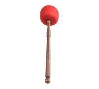 Maillet pour bol chantant pour méditation tibétaine, bâton sonore en bois avec tête en coton, poignée lisse pour bols de carillon, design naturel pour les pratiques de yoga et de guérison (taille M