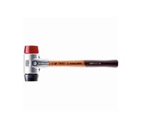 Maillet HALDER SIMPLEX Caoutchouc chargé / plastique avec boîtier en aluminium et manche en bois - D=50 mm - 3126.050 G