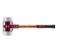 Maillet SIMPLEX, TPE moyen; avec boîtier en fonte malléable et manche en bois | D=80 mm | 3003.080