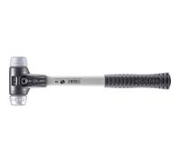 Halder Maillet SIMPLEX 3739.030 – TPE moyen/métal doux, boîtier fonte renforcé, manche fibre, Ø30mm