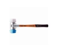 Maillet SIMPLEX TPE souple / superplastique avec boîtier en aluminium et manche en bois de haute qualité - D=50 mm - 3117.051