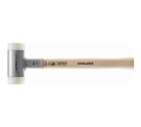 Halder Maillet SUPERCRAFT – manche en Hickory verni, réduction des vibrations, ergonomique – D 50mm